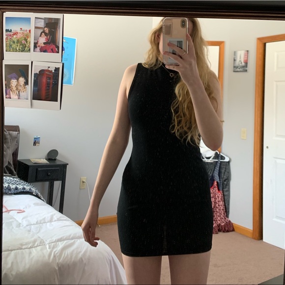 Forever 21 black mini dress - Picture 2 of 6